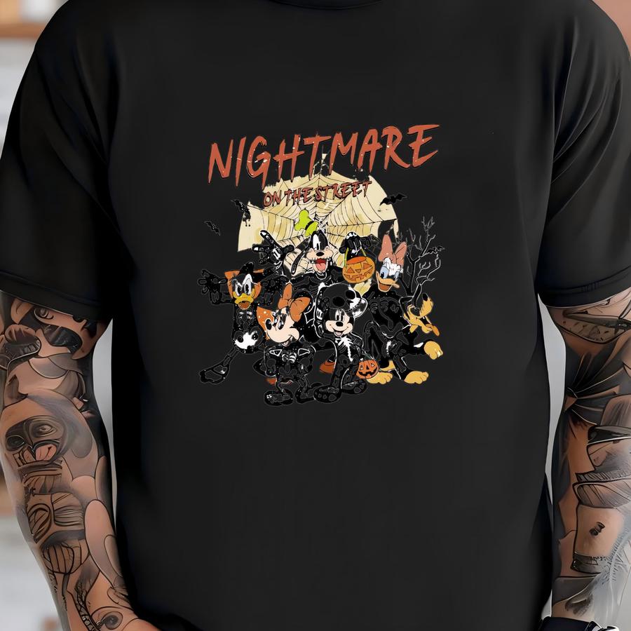 Skeleton Shirt: Nightmare On Main Street T-shirt