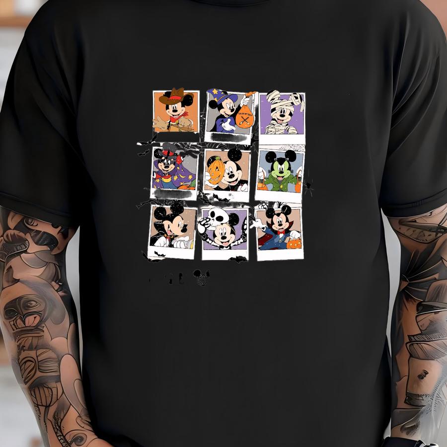 Retro World Characters Shirt: Skeleton And Friends, 2025 Trip T-shirt