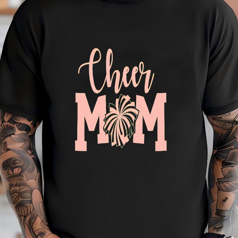 Cheer Mom Trucker Hat: Cheerleading Team Spirit T-shirt
