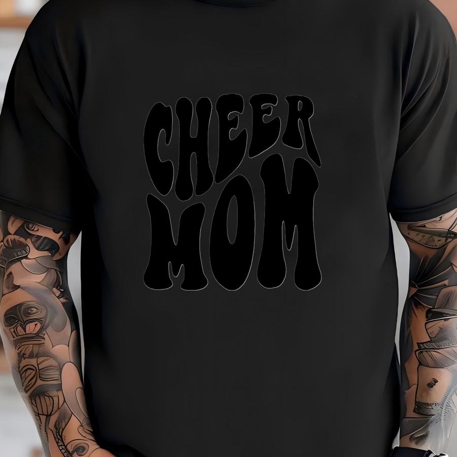Cheer Mom Trucker Hat // Unbeatable Quality And Price // Glitter Puff Available // Can Do Team Hats T-shirt