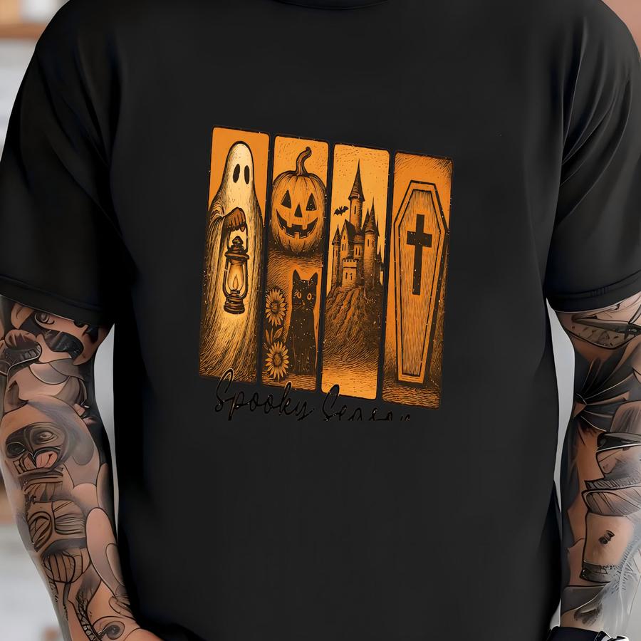 ® Retro Halloween Spooky Season Tshirt, Halloween Spooky Season Retro Shirt, Retro Spooky Shirt, Halloween Gift T-shirt