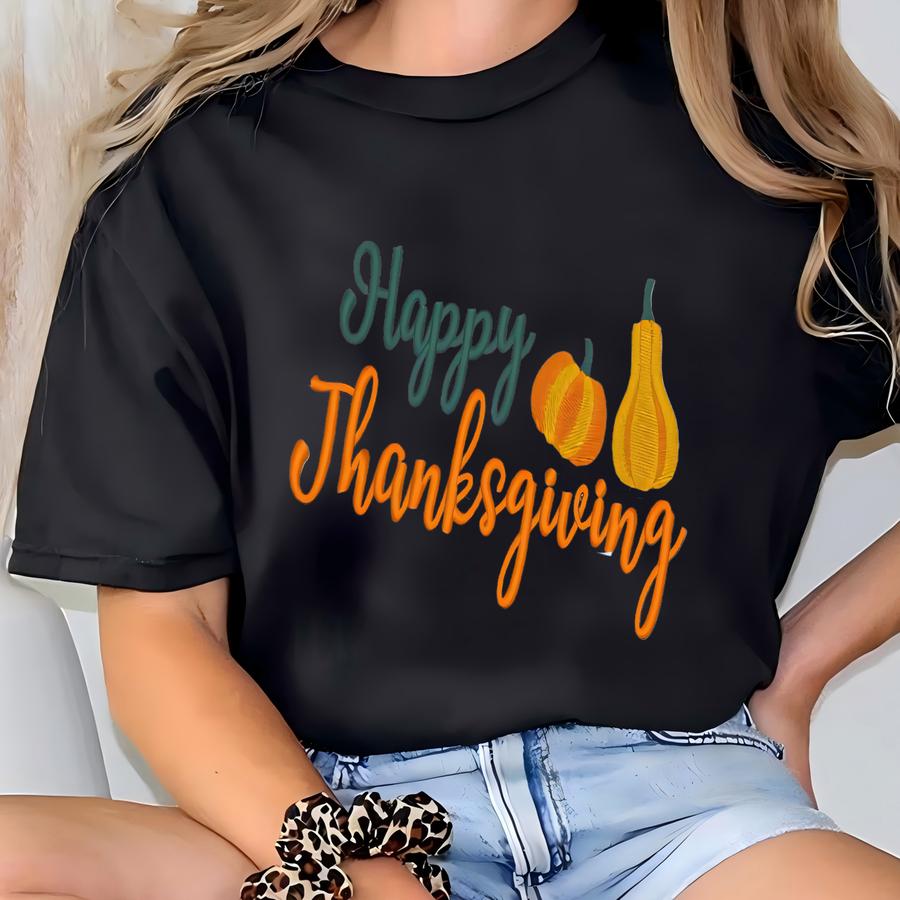 Thanksgiving Sweatshirt, Cute Happy Thanksgiving Shirt, Shirt For Thanksgiving, Happy Thanksgiving Sweater, Cute Fall Shirt T-shirt