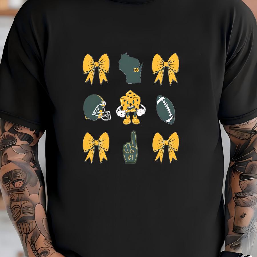 Green Bay Football Unisex Apparel, Mens Womens Hoodies/crewneck Sweatshirts/hoodies, Sports Fan Gift, Game Day Outfit, Lfg T-shirt