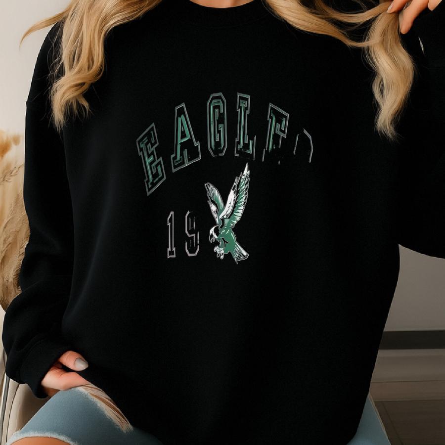 Vintage Crewneck Sweatshirt: Cozy Game Day Pullover Sweatshirt