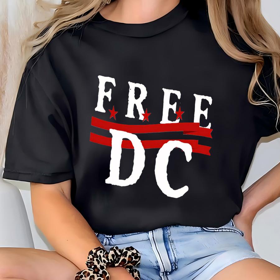 Free Dc ® Shirt, Free Dc Resist Federal Overreach Protest Hoodie, Anti Free Dc Shirt, Free America Shirt, Resist Shirt T-shirt