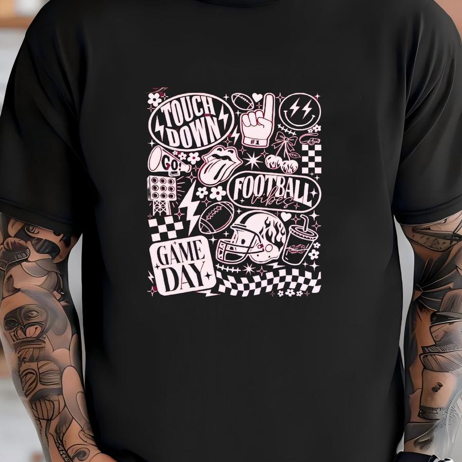 Vintage Football Game Day Sweatshirt T-shirt