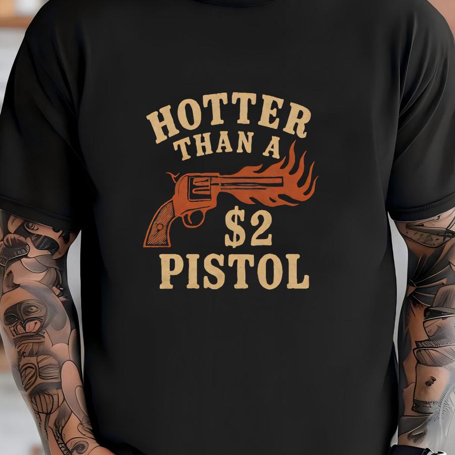 2 Dollar Pistol Vintage Cowgirl Shirt, Funny Sayings Shirt, Western Graphic Tee, Bella Canvas, Cowgirl Aesthetic, Country Concert Outfit T-shirt