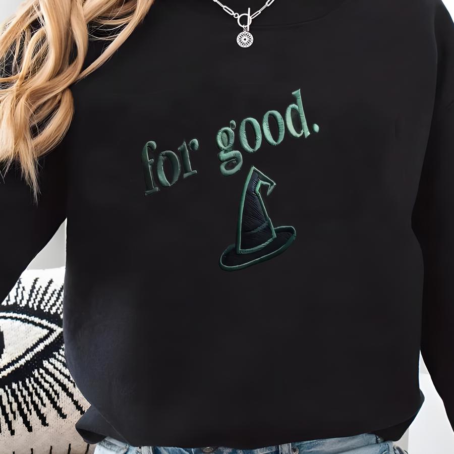 For Good Wicked Sweatshirt, Aesthetic Changed For Good Sweatshirt, Wizard Of Oz Tee, Changed For Good, Wicked Defy Gravity Shirt Sweatshirt