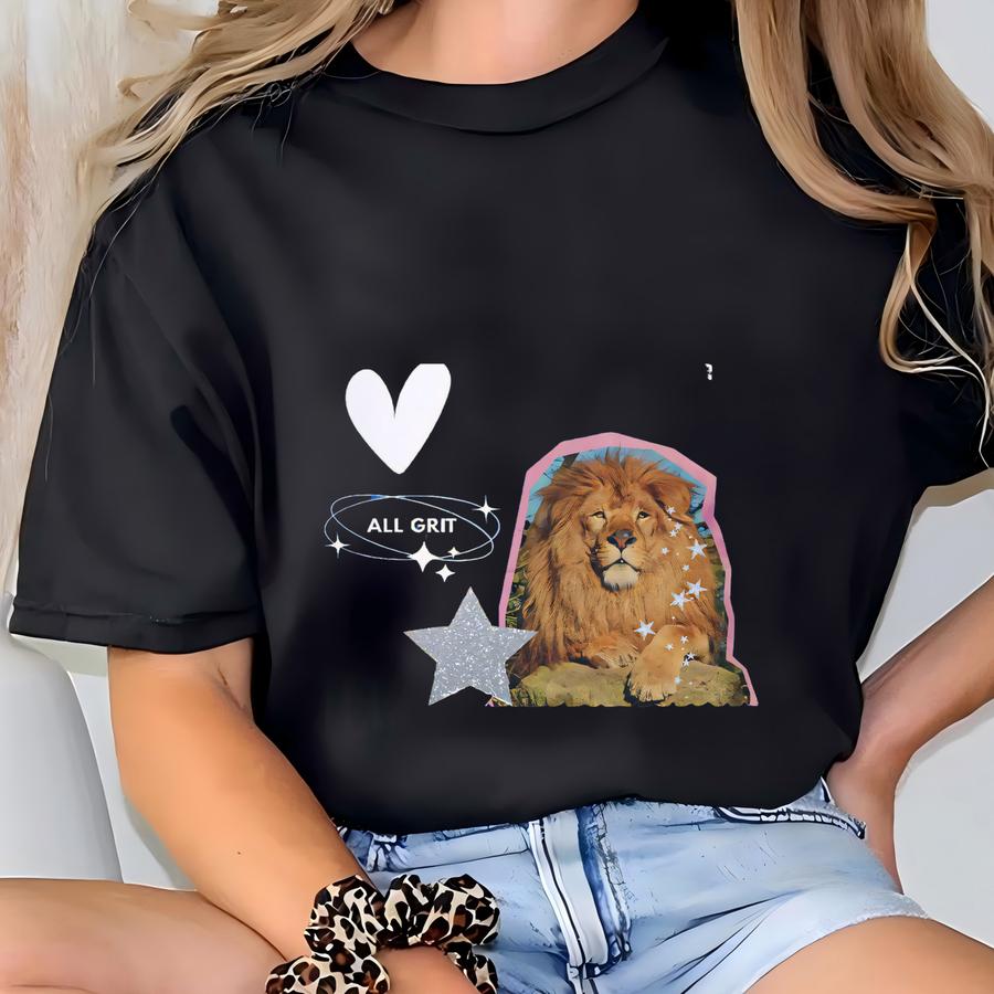 All Grit Detroit Football Sweatshirt, Charm Style Oversized Michigan Sweater, Gift For Lions Fan, Michigan Mama Sweatshirt T-shirt