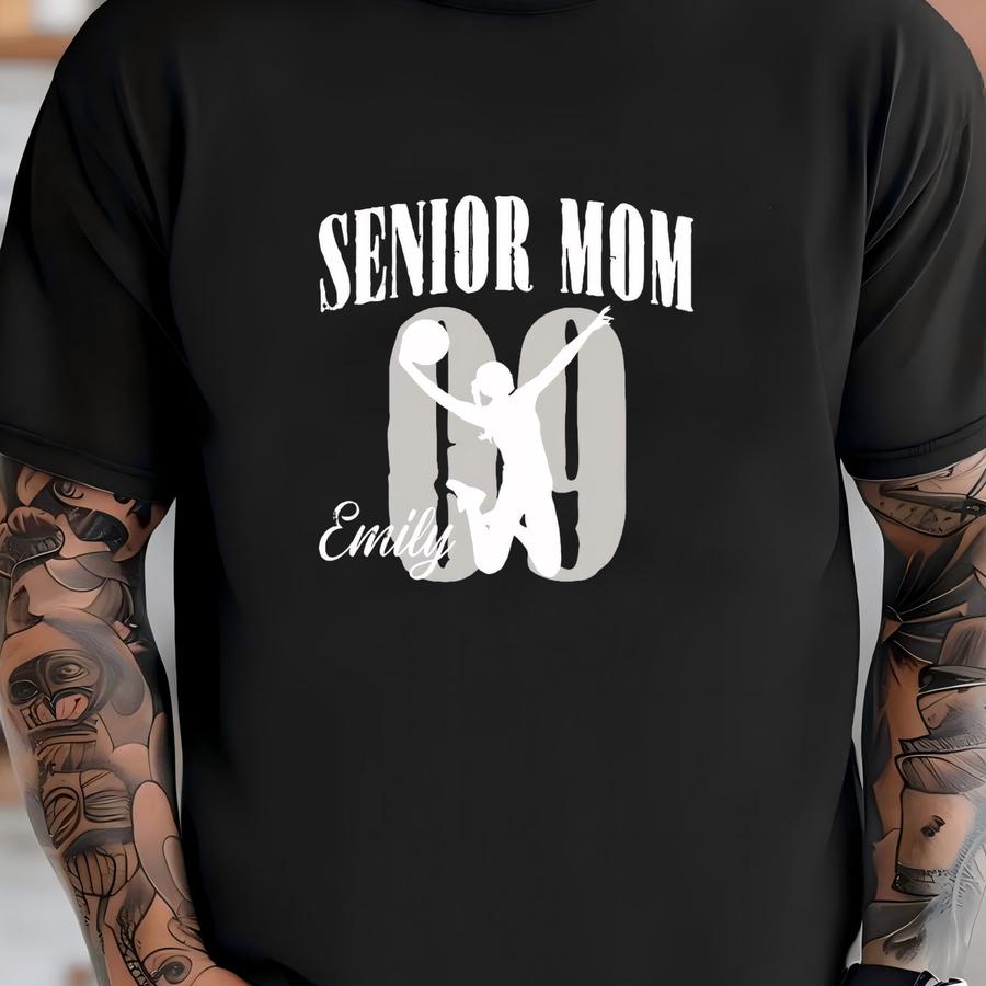 Personalized Senior Volleyball Mom Shirt, The Final Set 2026 Tee, Custom Volleyball Mom Gift, Senior Game Day Shirt T-shirt