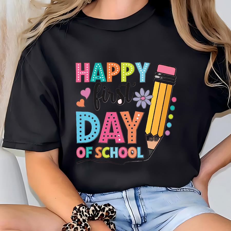 First Day Of School Teacher Shirt: Elementary Teacher Appreciation Gift T-shirt
