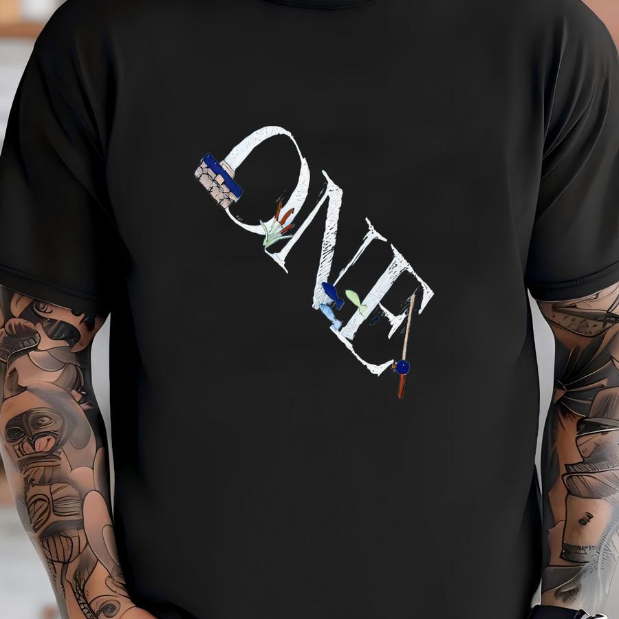 Fishing First Birthday Corduroy Overalls:  T-shirt