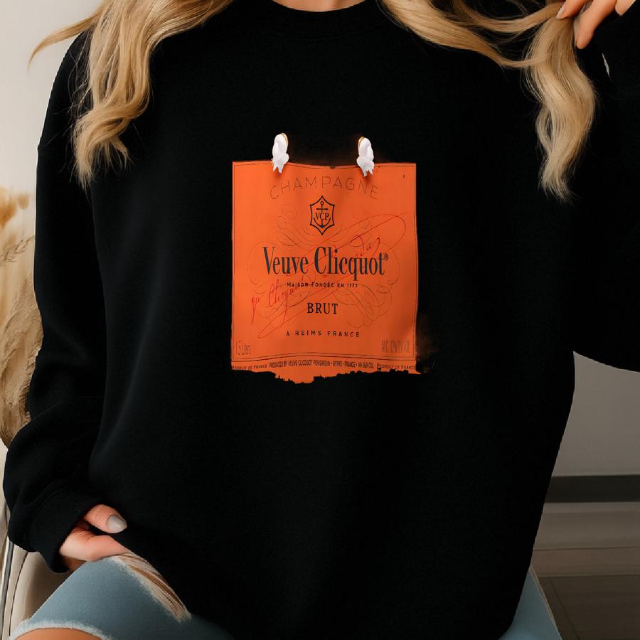 Champagne Problems Weekender - Old Money Sporty Rich Veuve Clicquot Tote Purse Duffel, Preppy Beach Carry-on Handbag Sweatshirt