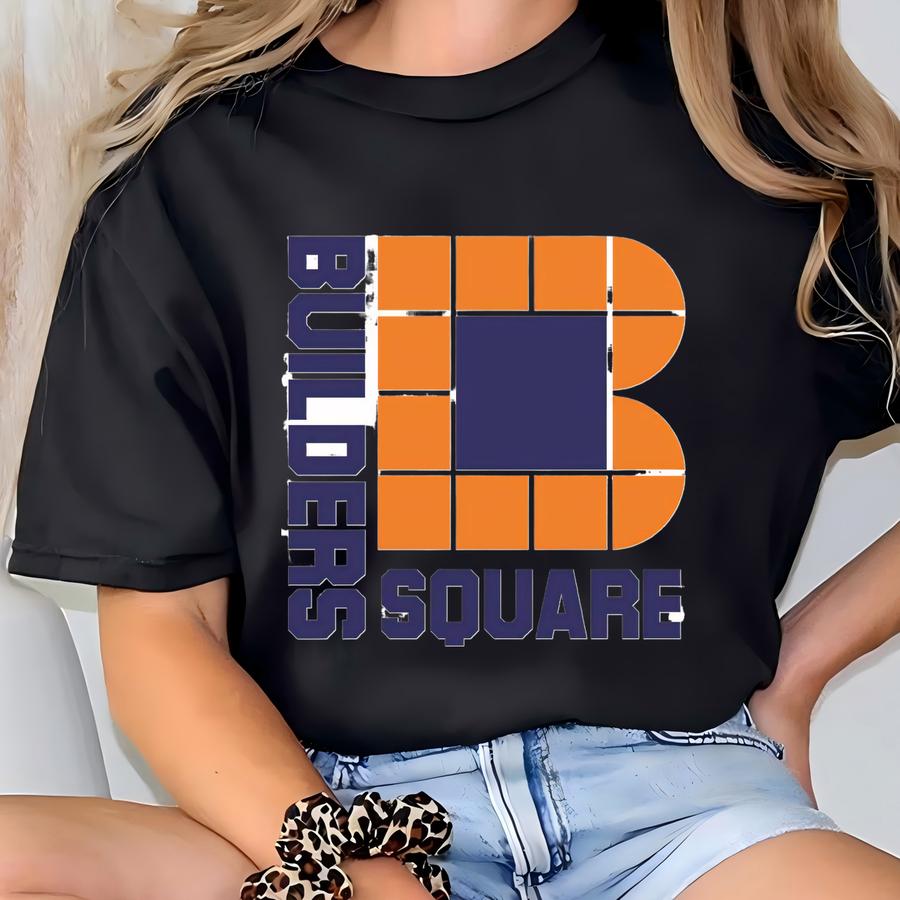 Builders Square Home Improvement Retro Sticker - Bygone Brand T-shirt