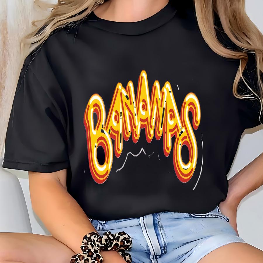 Bananas Zine Retro Sticker - Bygone Brand T-shirt