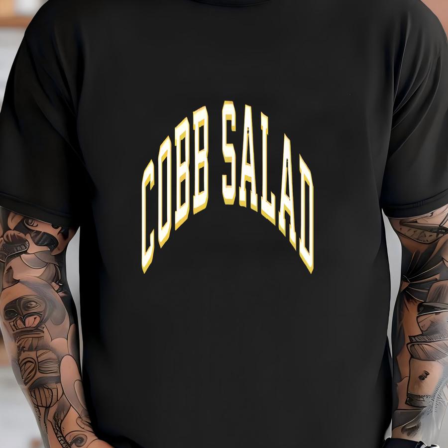 Cobb Salad Tee, Cobb Salad Gift, Salad Lover, Funny Salad Gift, Foodie Gift, T-shirt