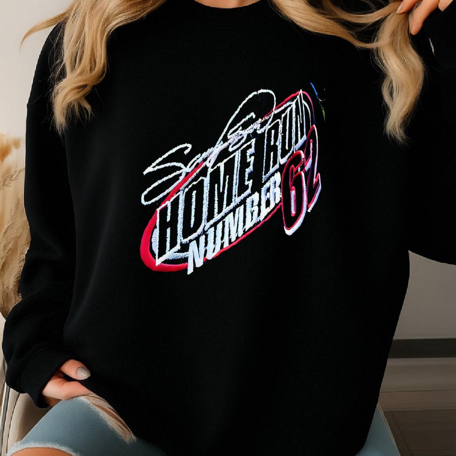 Vintage 90s Sammy Sosa Chicago Cubs Mlb Baseball Home Run #62 New Era Hat One Size Sweatshirt