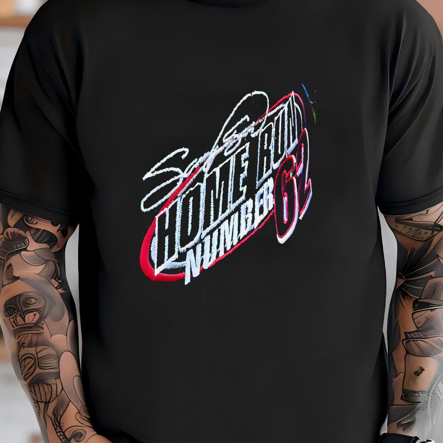 Vintage 90s Sammy Sosa Chicago Cubs Mlb Baseball Home Run #62 New Era Hat One Size T-shirt