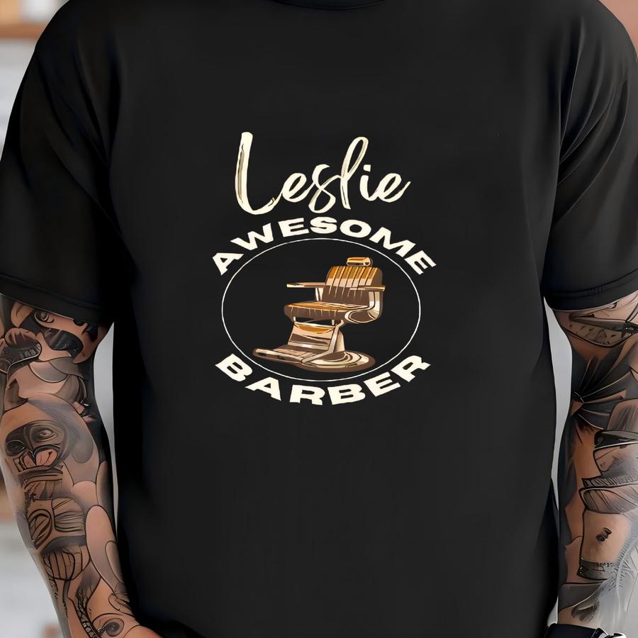 Barber Shirt Sweatshirt Hoodie Gift, Personalized Barber Gift, ® Barber Shirt, Female Barber Gift, Barber Gifts For Men T-shirt