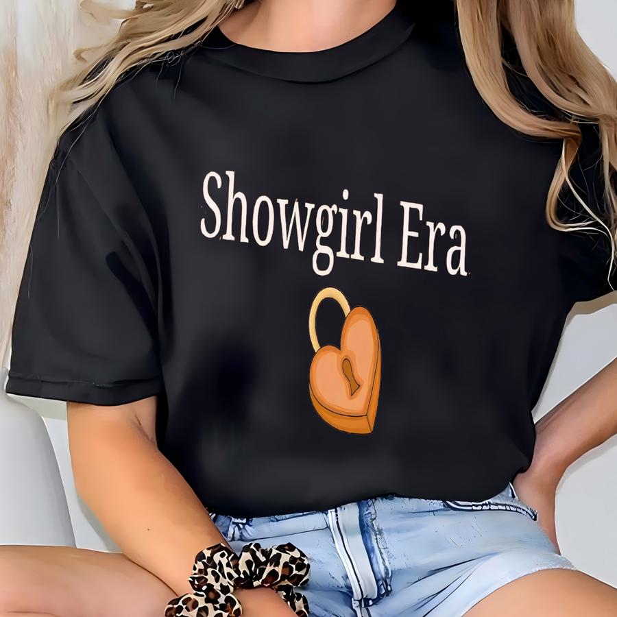 Showgirl Era Graphic Tee, Showgirl Life Shirt, In My Showgirl Era Shirt, Retro Western Cowgirl Outfit, Fangirl Merch, Tour Merch Shirt T-shirt