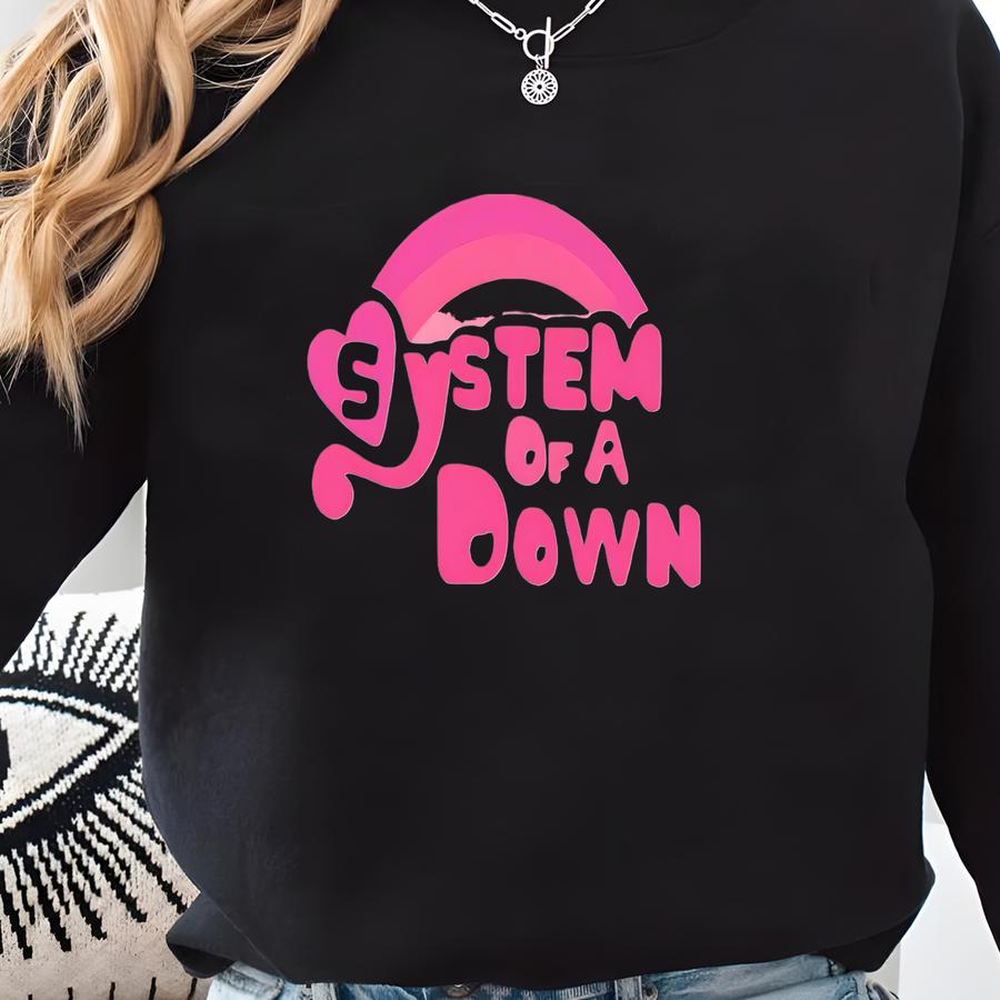 System Of A Down Tee, Nu Metal T-shirt, Heavy Metal Music Shirt, Soad Merch, Band Tee, Toxicity, Chop Suey, Gift For Fans, Tiktok Viral Tee Sweatshirt
