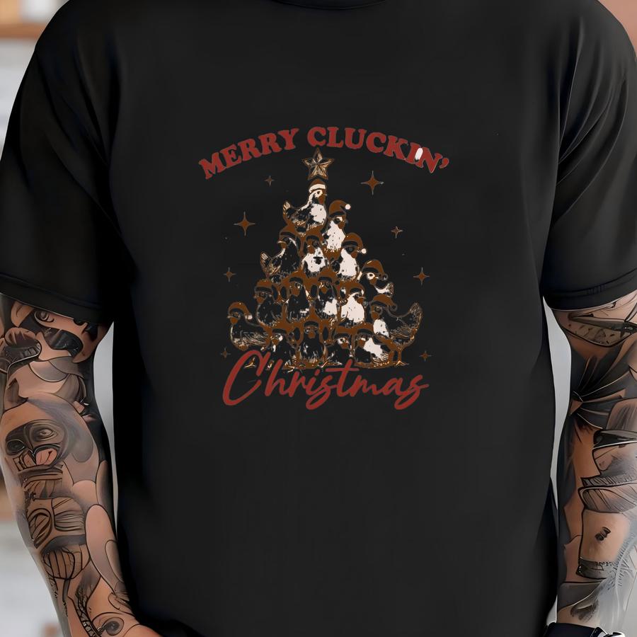 Chicken Christmas Sweatshirt, Christmas Chicken Shirt, Funny Christmas Chicken Shirt, Chicken Christmas Sweatshirt, Chicken Sweatshirt T-shirt