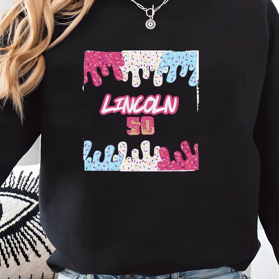 Plush Blanket - Baseball Ice Cream Drip Personalized Custom Design Sweatshirt