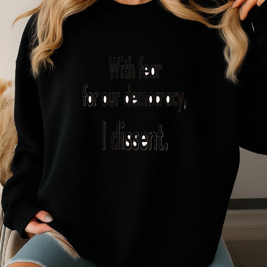 I Dissent Sweatshirt, Rbg Quote Sweatshirt, Social Justice Sweatshirt, Women’s Rights Sweatshirt, Rbg Inspired Equality Sweatshirt Sweatshirt