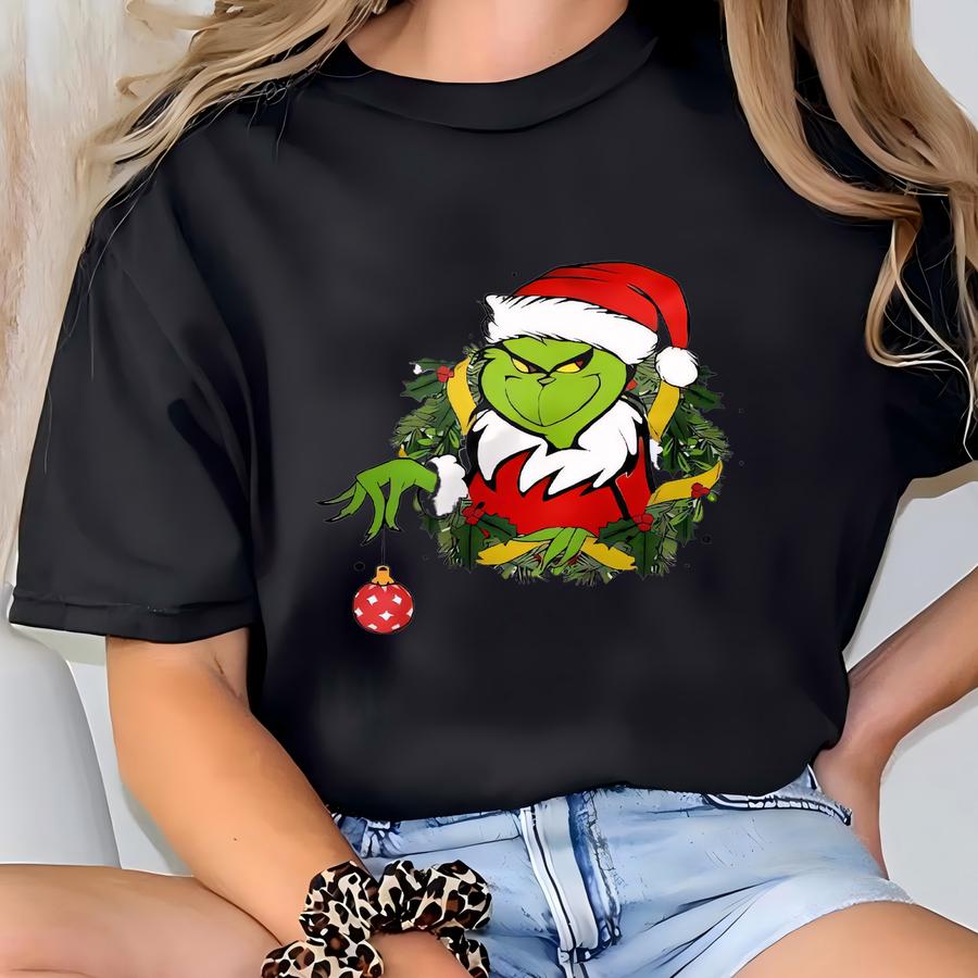 Funny Christmas Sweatshirt | Tis The Season Holiday Pullover | Cute Xmas Sweater For Women Teens | Santa Winter Shirt T-shirt