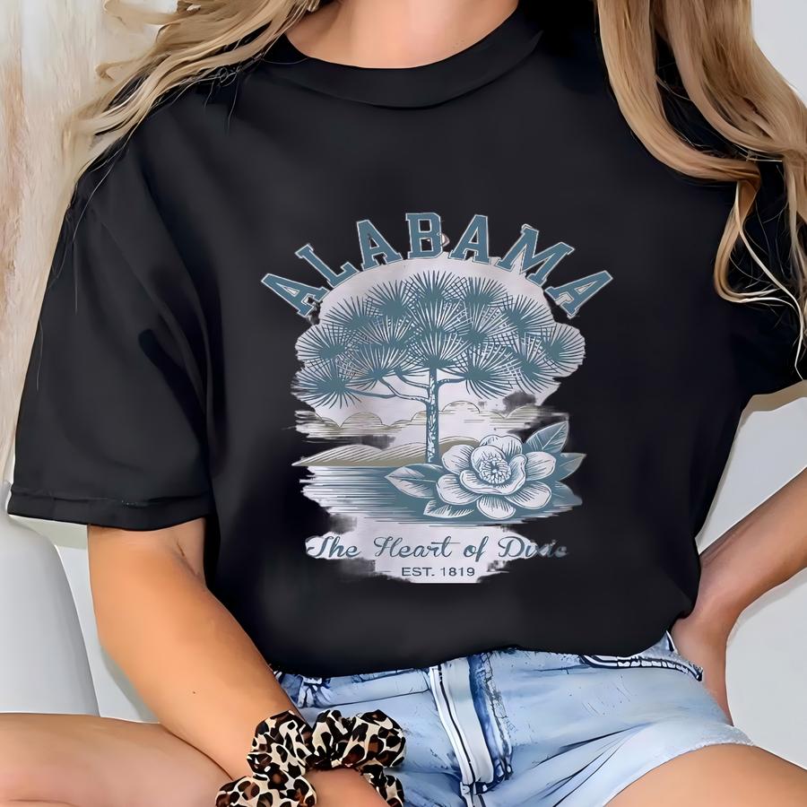 Retro State Of Wilderness Forest Vintage Style Sweatshirt Unisex Heavy Blend™ Crewneck Sweatshirt T-shirt