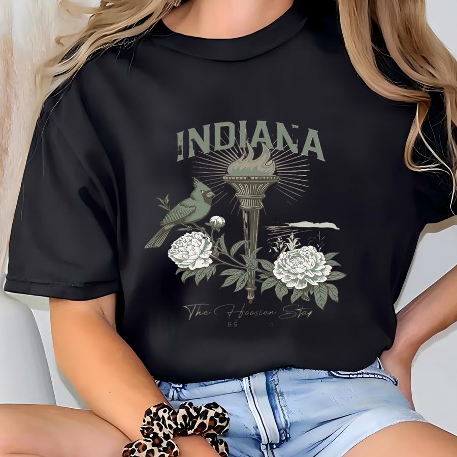 Retro State Of A Neutral Vintage Style Sweatshirt Unisex Heavy Blend™ Crewneck Sweatshirt, Tourist Clothing, Travel T-shirt