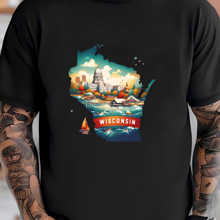 State Hoodie, Souvenir, Sweatshirt, Vocation Shirt, Trip Gift, State Crewneck T-shirt