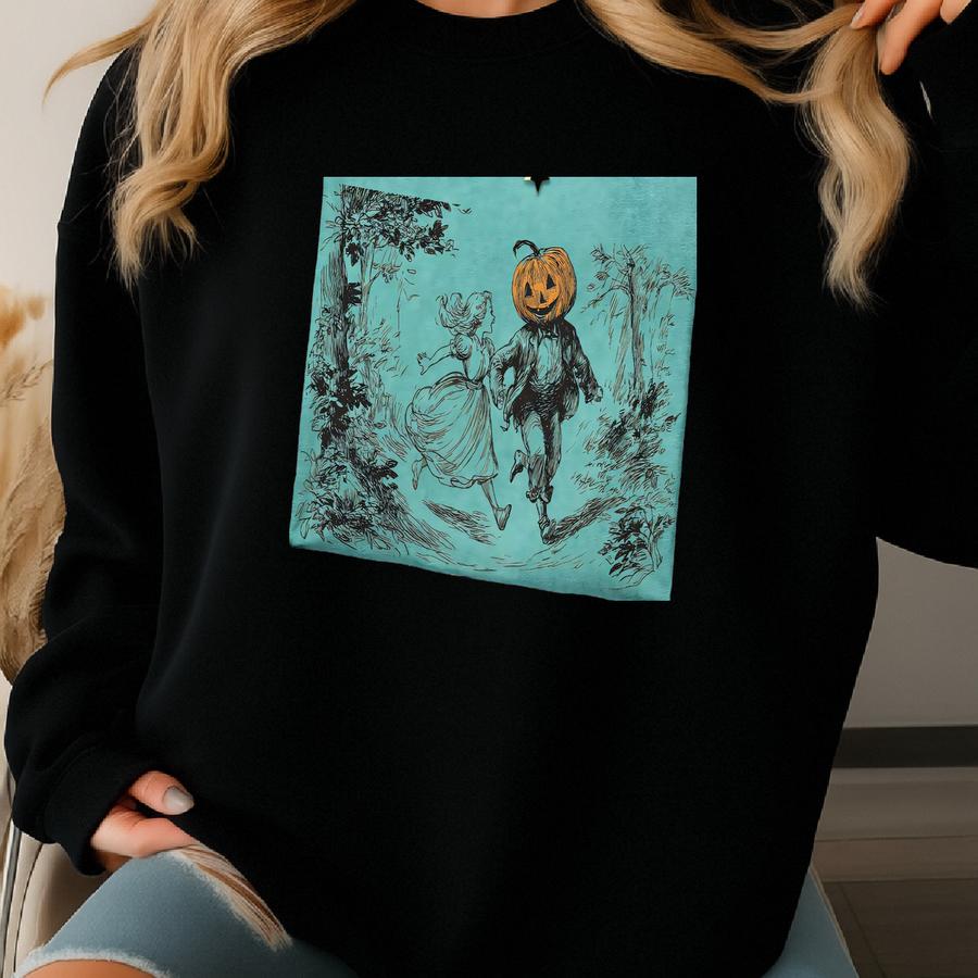 Vintage Halloween, Pumpkin Spice , Fall Season, Spooky Vibes Ghost, Fall Leaves Season, Summerween, , Stay Spooky Shirt Sweatshirt