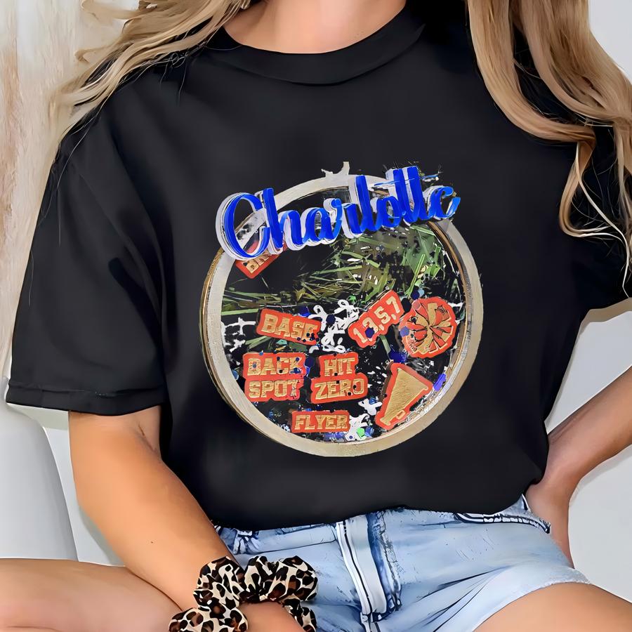 Personalized Cheerleader Ornament, Custom Team Gift T-shirt