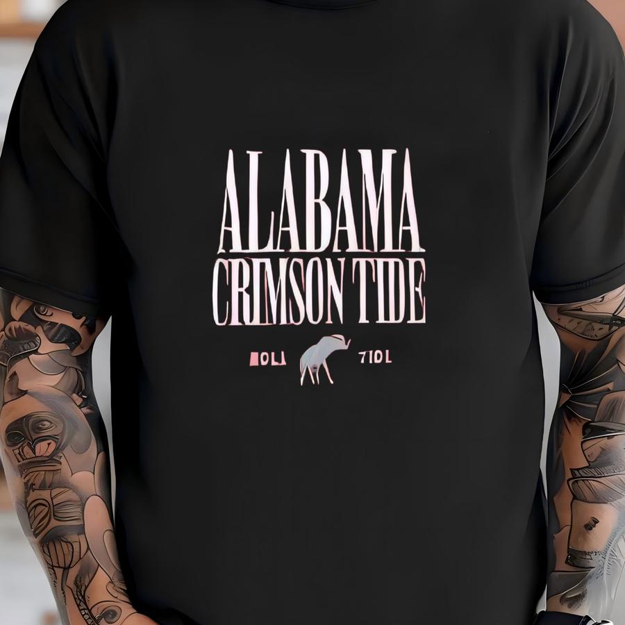 Crimson  Sweatshirt | Vintage Game Day Crewneck | Bama Pullover T-shirt