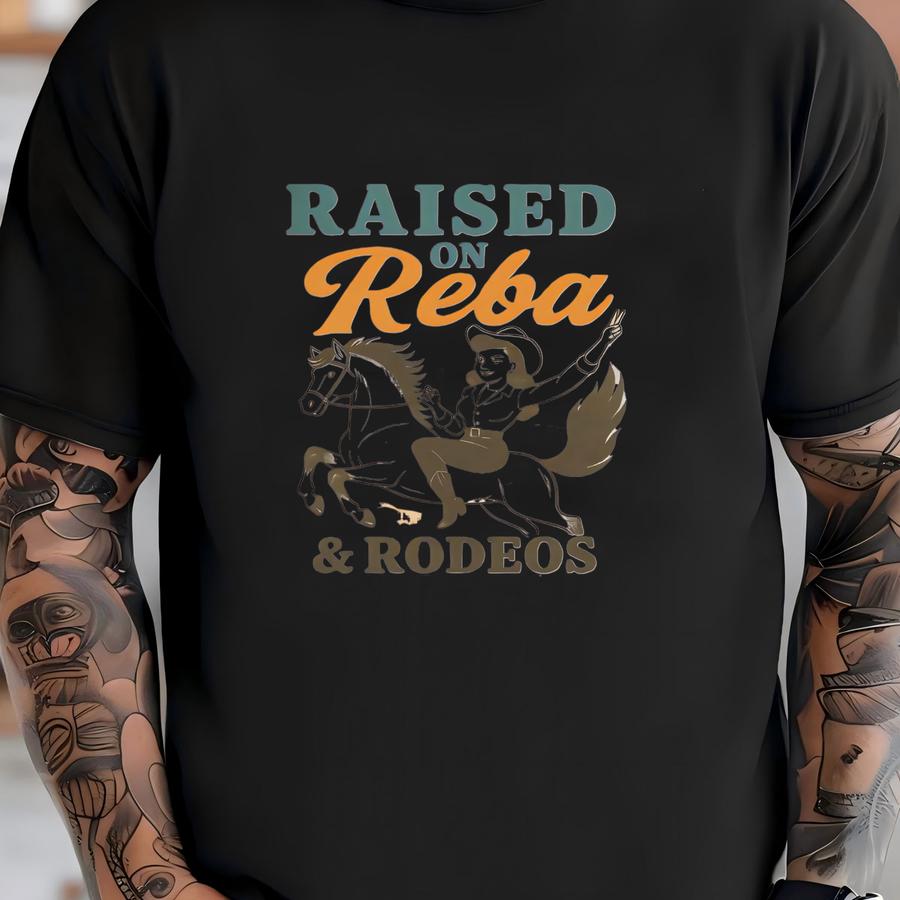 Reba Rodeos Vintage Cowgirl Shirt, Desert Tee, Western Graphic Tee, Bella Canvas 3001, Cowgirl Aesthetic, Country Concert Outfit, Boho Tee T-shirt
