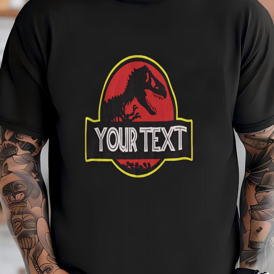 Custom Personalized Jurassic Park Sign Logo,svg,png,dxf,eps,digital Item Creators,ready For Silhouette,tshirt,sweatshirt,cup,mugs T-shirt
