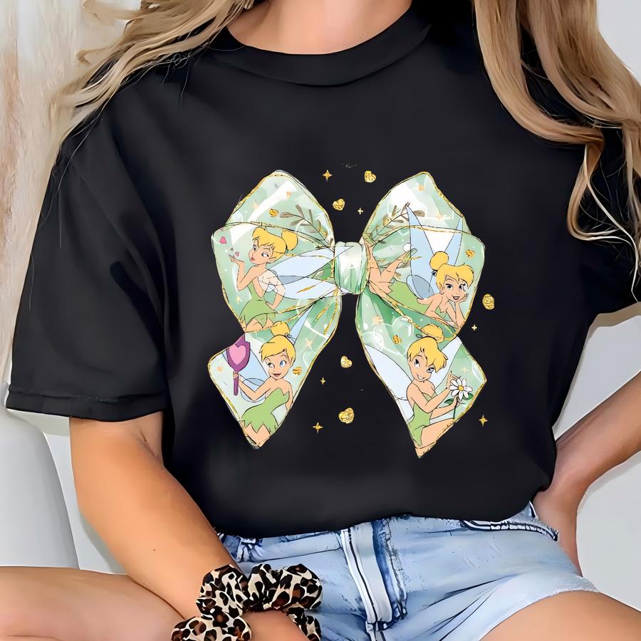 Coquette Princess  Shirt, Bow Princess Tinkerbell Hoodie, Tinkerbell Toddler Hoodie, Tsf105 T-shirt