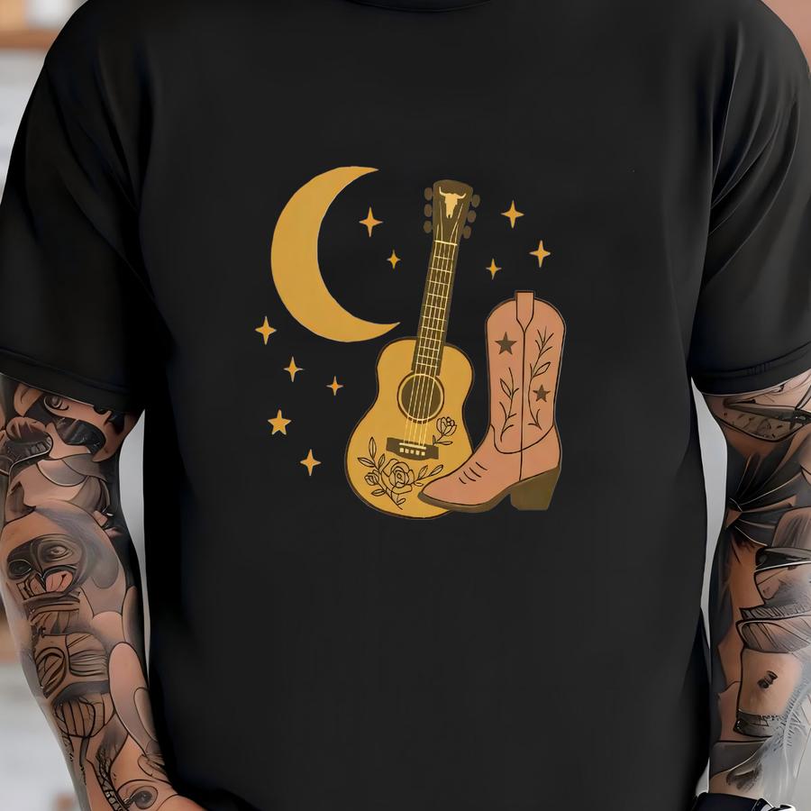 Western Vintage Cowgirl Shirt, Desert Tee, Western Graphic Tee, Bella Canvas 3001, Cowgirl Aesthetic, Country Concert Outfit, Boho Tee T-shirt