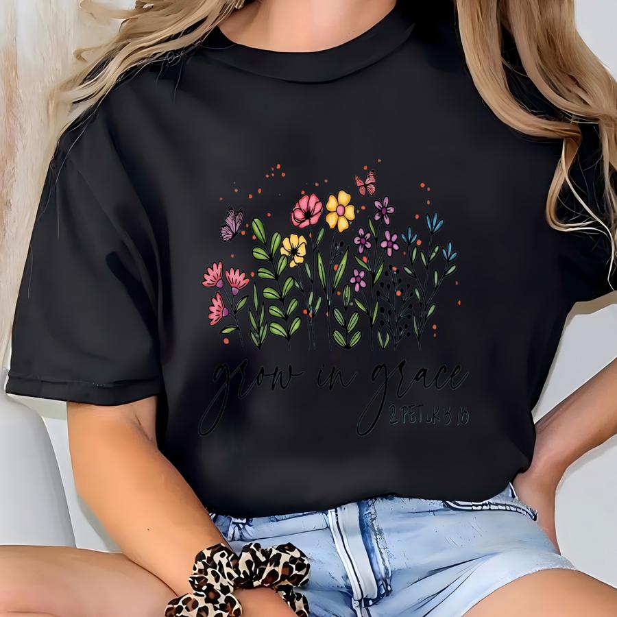 Christian Hoodie: Suower, Bible Verse Graphic Tee T-shirt