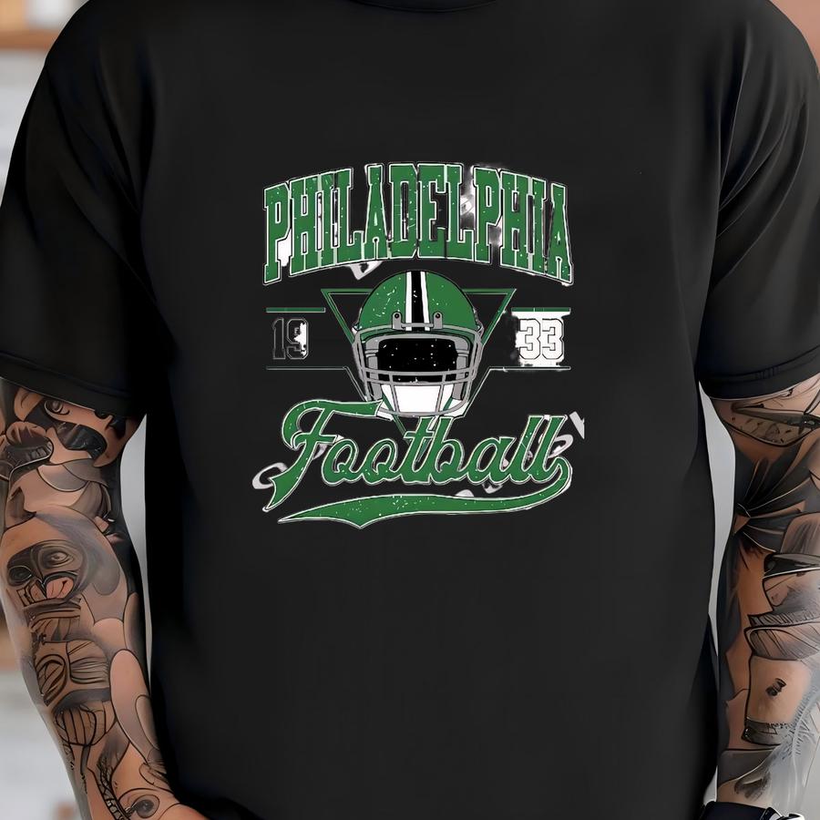 4 Files Png Vintage Philadelphia Football Png, Game Day Png, New York Png, Sports Design, Sublimation Football Graphic, Game Day Png, Files T-shirt