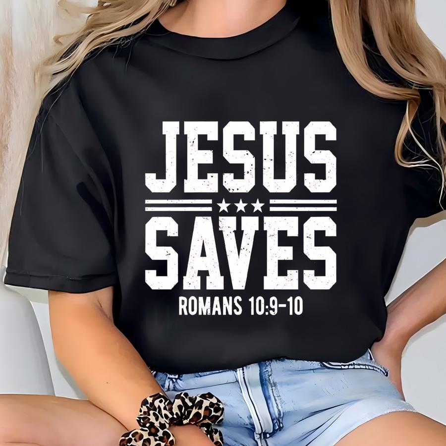 ® Hoodie, Jesus Saves Shirt, Bible Verse Gift, Faith Based Tee, Religious Shirt, Christian Sweater, Prayer Hoodie, God Cross T-shirt