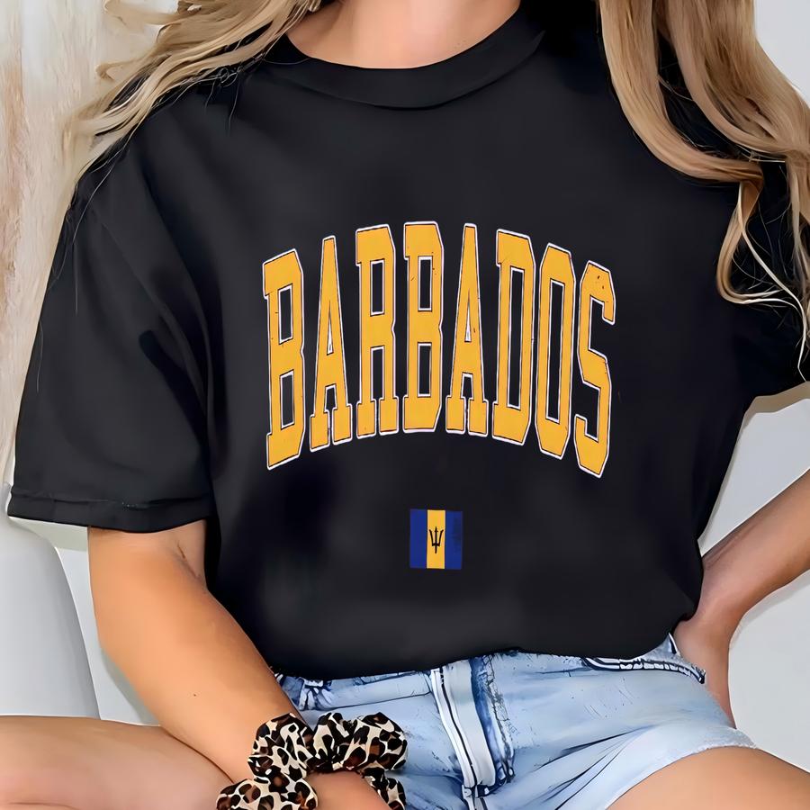Vintage Barbados Tee: Caribbean Vacation Shirt T-shirt