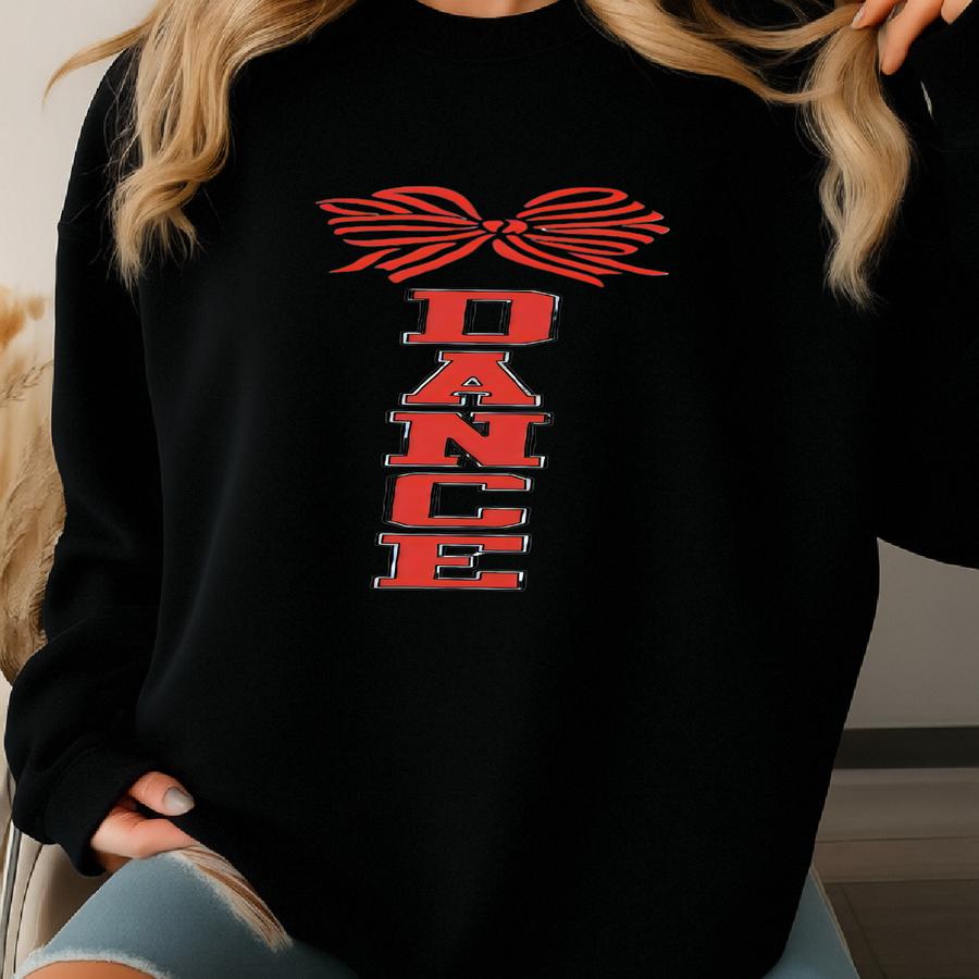 Custom Dance Team Name Sweatshirt, Personalized Dance Leader Gift, Dance Mom With Name Hoodie, Dance Compeon Outfit, Dance Mascot Shirt Sweatshirt