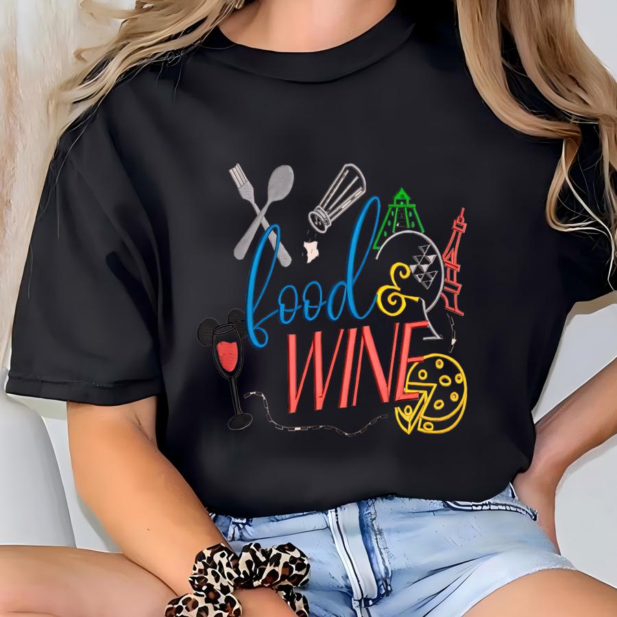 Epcot Food Wine Festival Sweatshirt: Drinking Around The World T-shirt