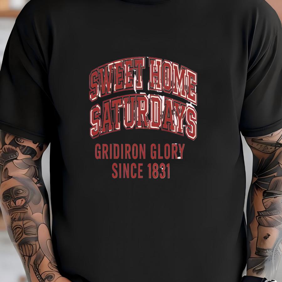 Sweet Home Saturdays | Football Fan Vintage Hoodie T-shirt