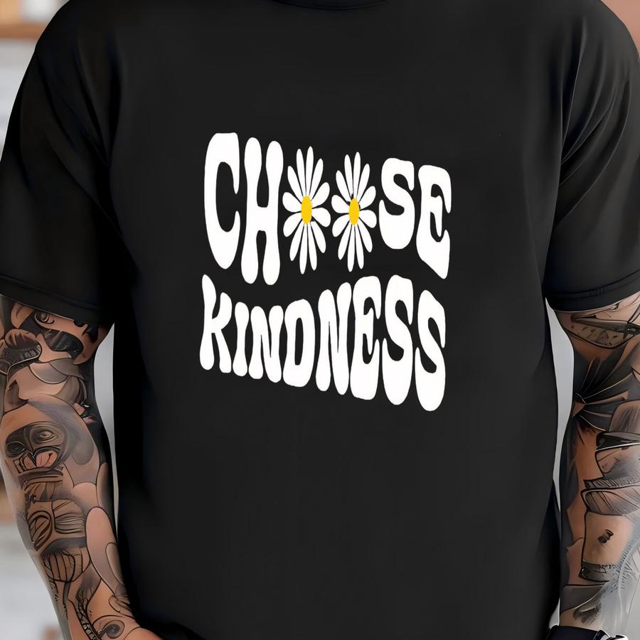 Teacher Shirt: Choose Kindness Daisy Graphic T-shirt