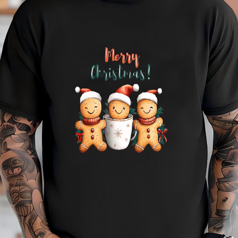 Christmas Gingerbread Shirt: Holiday Cookies Tee T-shirt
