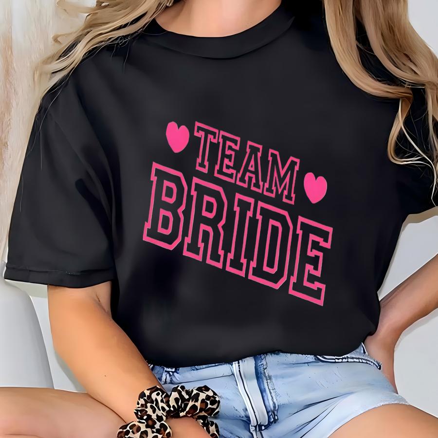 Bride Shirt, Bride Tshirt, Bridal Party Gift, Wedding Day Getting Ready, Bachelorette Merch, Group Matching T-shirt