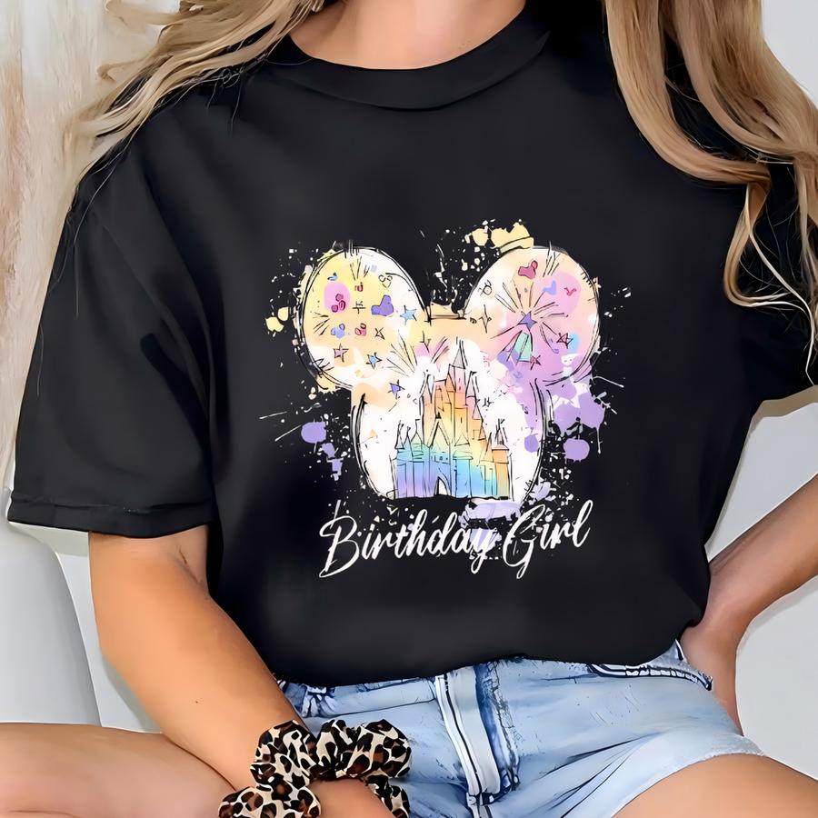 Personalized Birthday Girl Shirt, Birthday Girl Custom Shirt, Custom Shirt For Birthday, Birthday Girl Party Gift For Her T-shirt